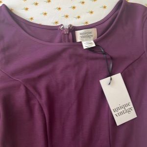 New dress- purple midi dress